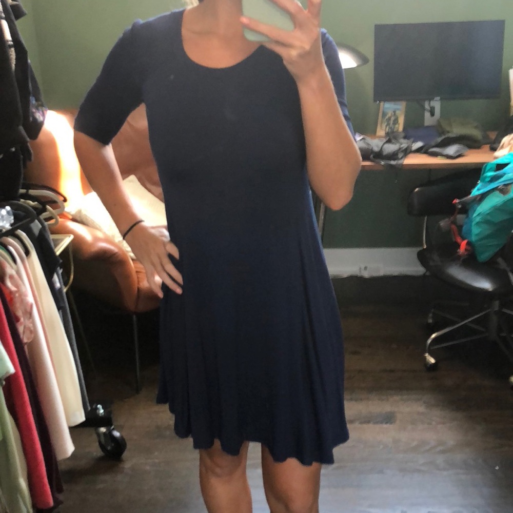 Navy lush dress size S